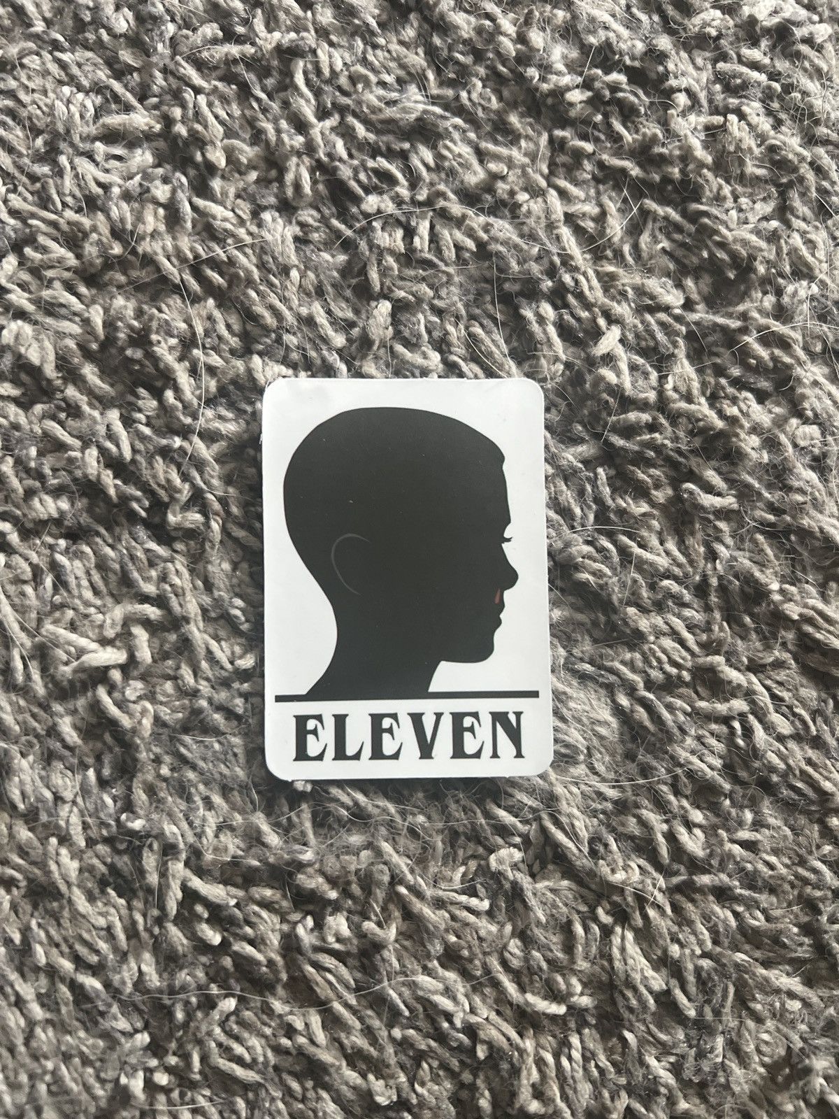 Hypebeast Stranger Things Eleven Sticker Size ONE SIZE - 1 Thumbnail