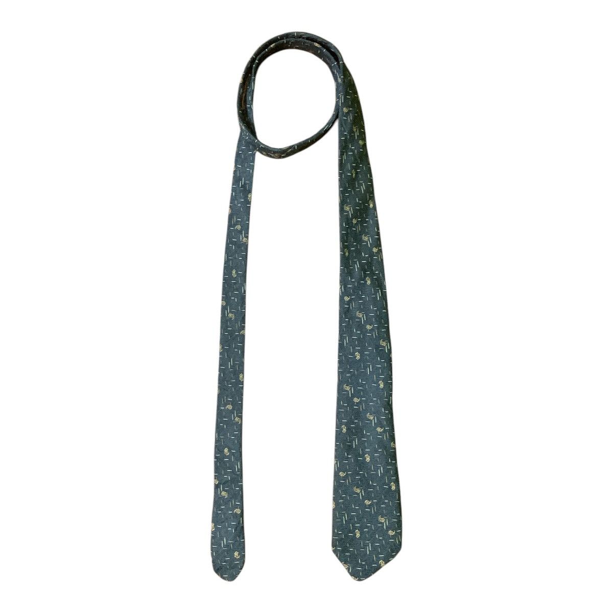Designer × Y's for Men × Yohji Yamamoto Rare Design Vintage Y’s For Men yohji Yamamoto Ties Size ONE SIZE - 1 Thumbnail