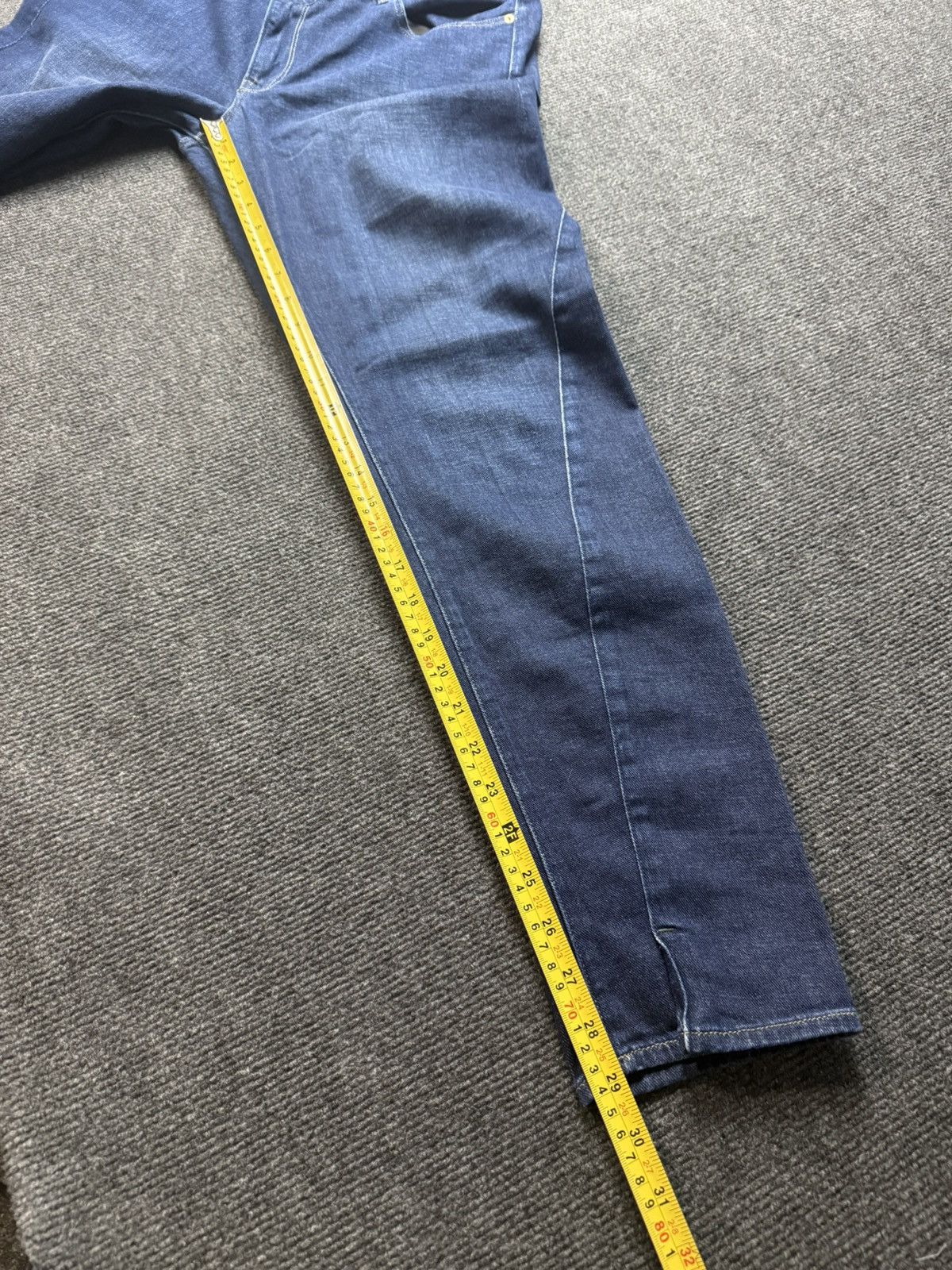 G-Star 00s Y2K G Star Japanese RAW Joci 3D Slim Jeans Dark Wash Size 30" / US 8 / IT 44 - 19 Thumbnail