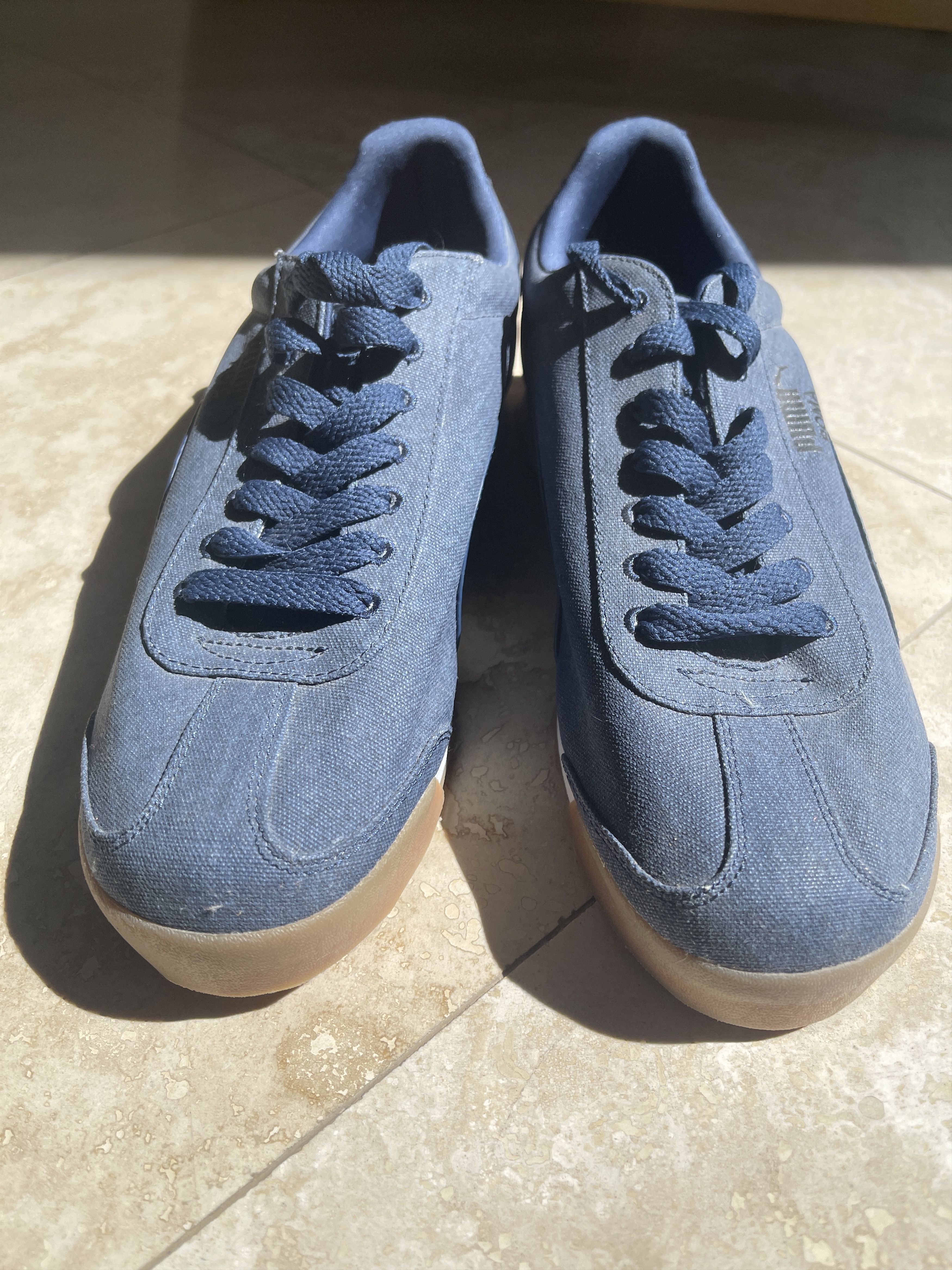 Puma Puma Roma Dark Denim Mens Sneakers - US Size 11 Size US 11 / EU 44 - 1 Thumbnail