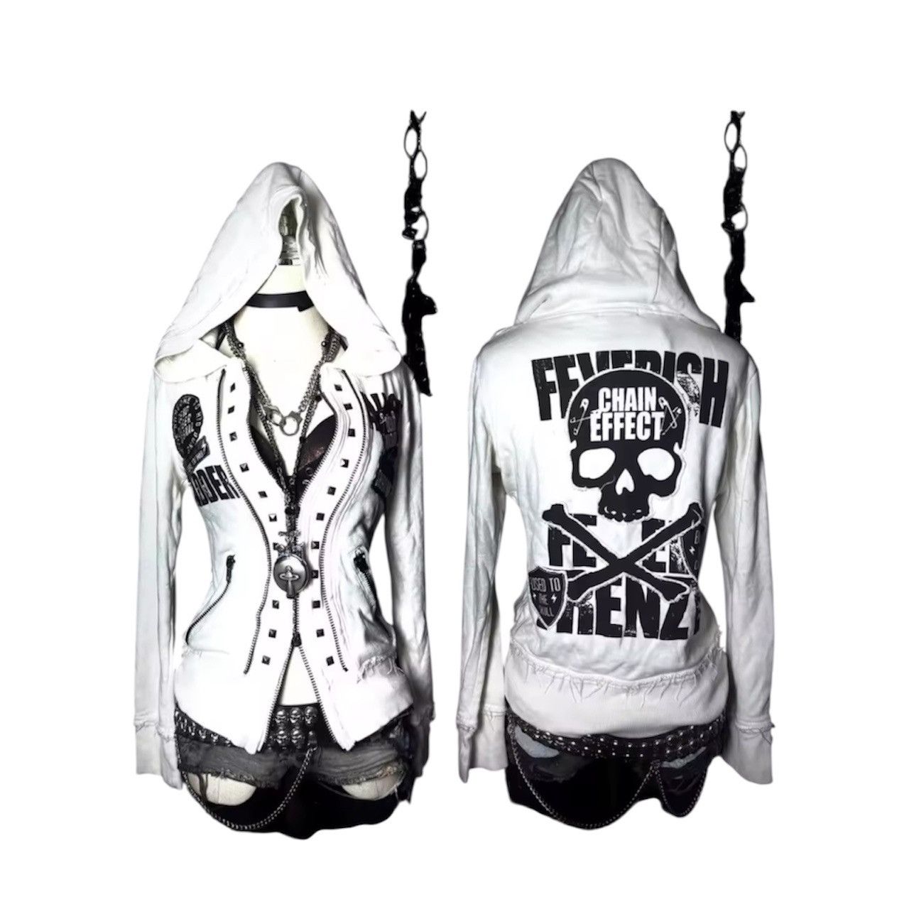Hysteric Glamour Y2K hoodie Size US M / EU 48-50 / 2 - 3 Thumbnail