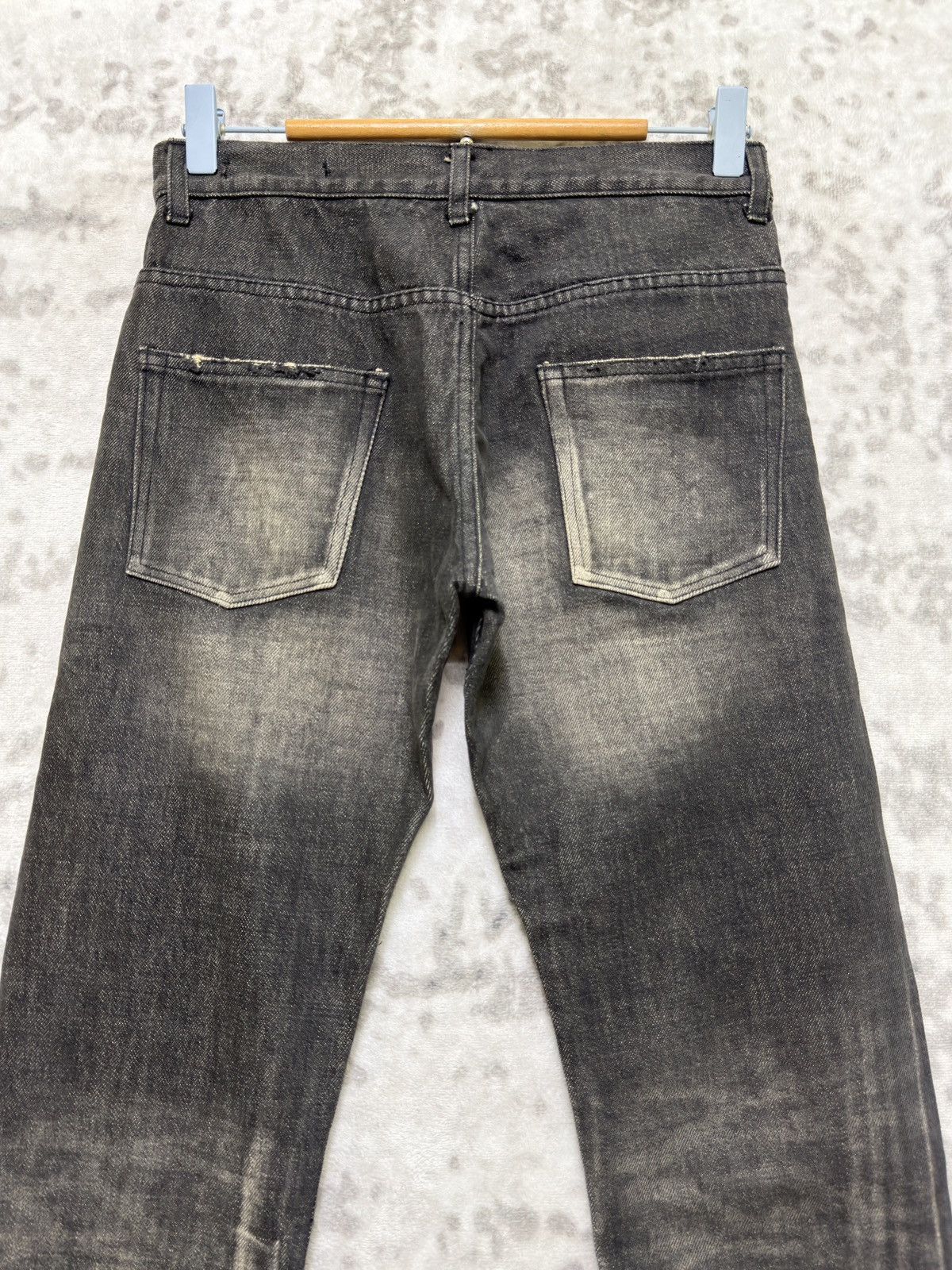 Hysteric Glamour Y2K SOS TE NUTO Distressed Skinny Jeans Japanese Denim Size US 26 / EU 42 - 9 Thumbnail