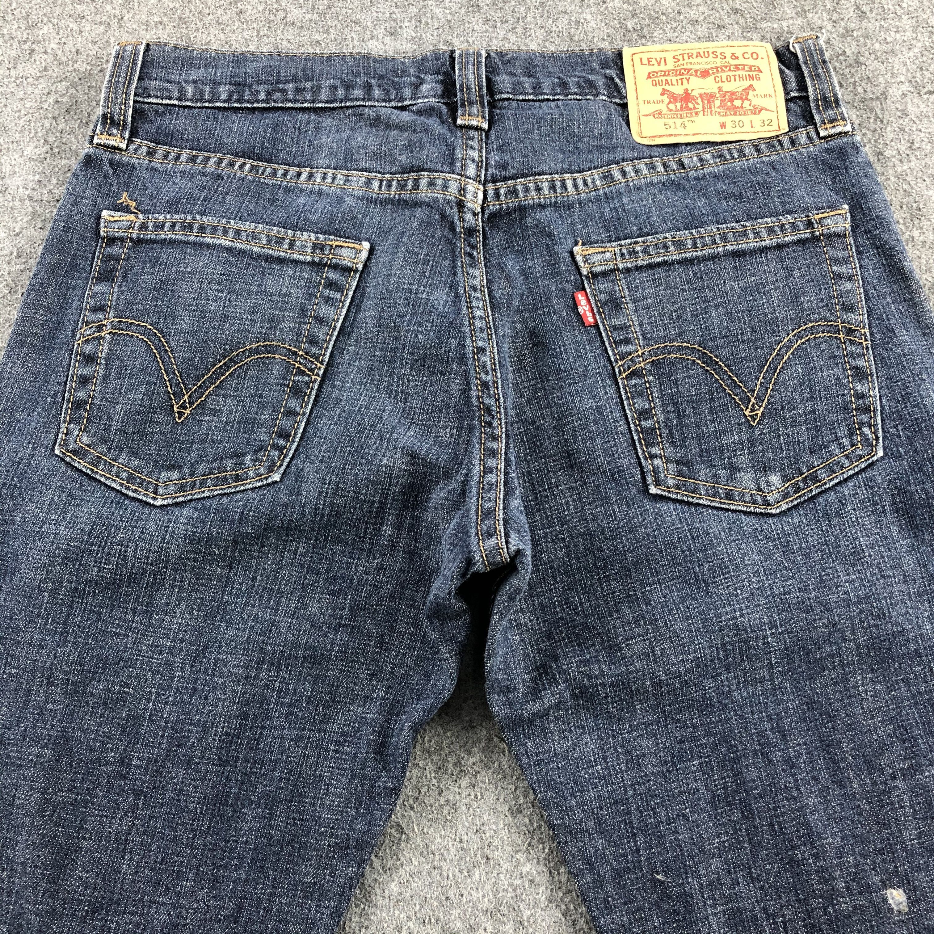 Levi's Vintage Blue Wash Levis 514 Jeans-J2220 Size US 31 - 4 Thumbnail