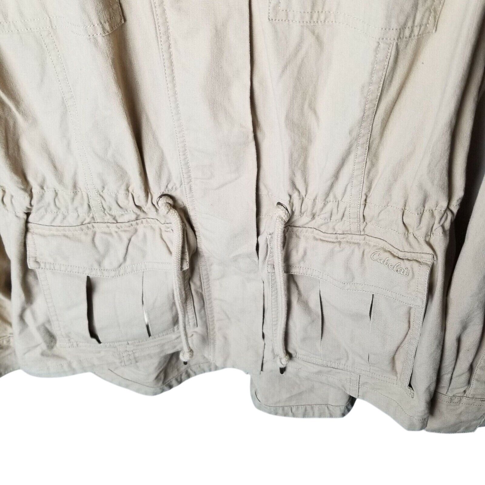 Cabelas Cabelas Womens Utility Jacket Size L Gorpcore Safari Parka Size L / US 10 / IT 46 - 2 Thumbnail