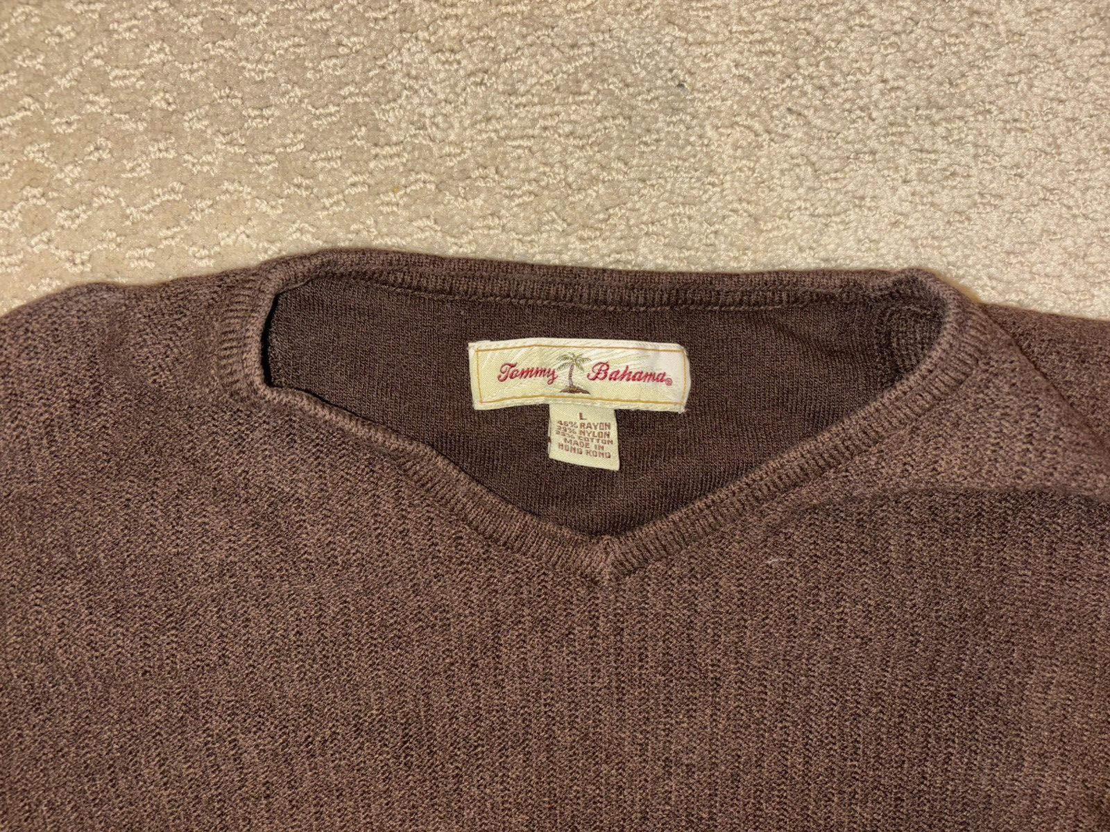 Tommy Bahama Vintage Tommy Bahama sweater Size US L / EU 52-54 / 3 - 3 Thumbnail