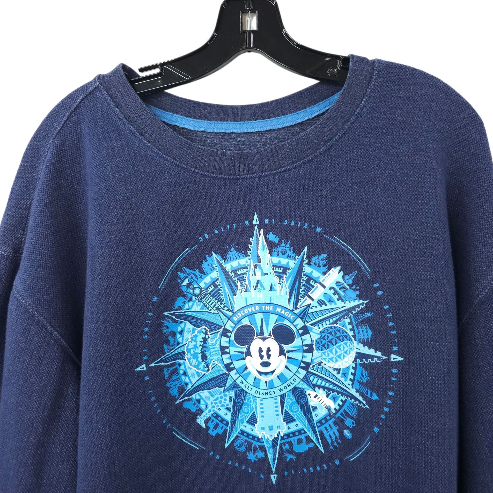 Disney Disney Parks Mickey Mouse Graphic Sweatshirt Sweater Adult X Size US XXL / EU 58 / 5 - 11 Thumbnail