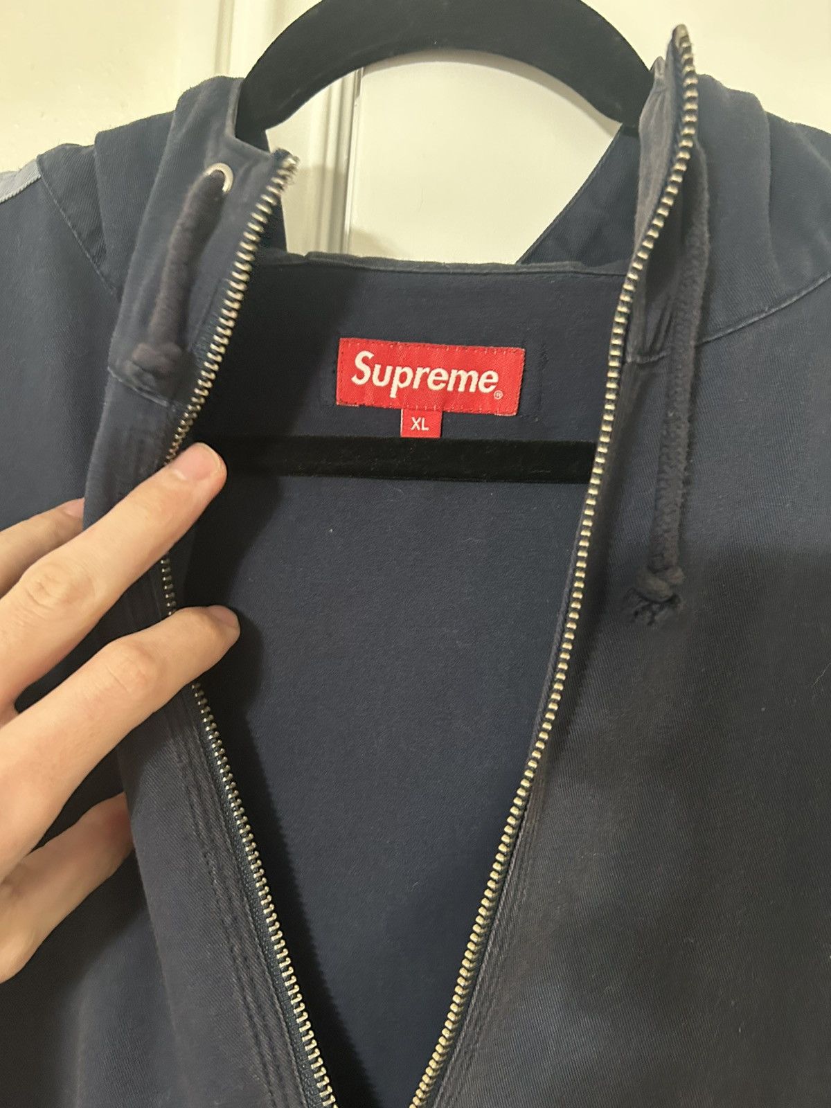 Supreme Supreme twill Anorak Size US XL / EU 56 / 4 - 8 Thumbnail