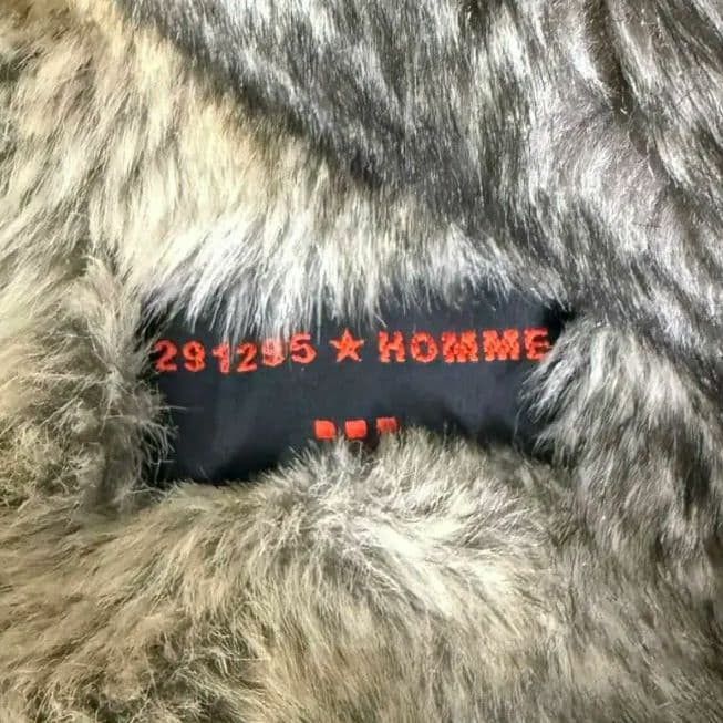 291295=Homme 291295 = Homme Fur Coat Size US L / EU 52-54 / 3 - 7 Thumbnail