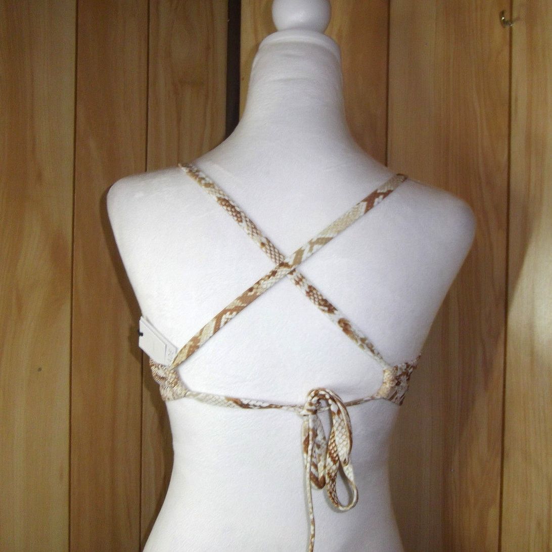 Other NWT Shade & Shore Snake Print Underwire Bikini Top 34D Size ONE SIZE - 2 Thumbnail