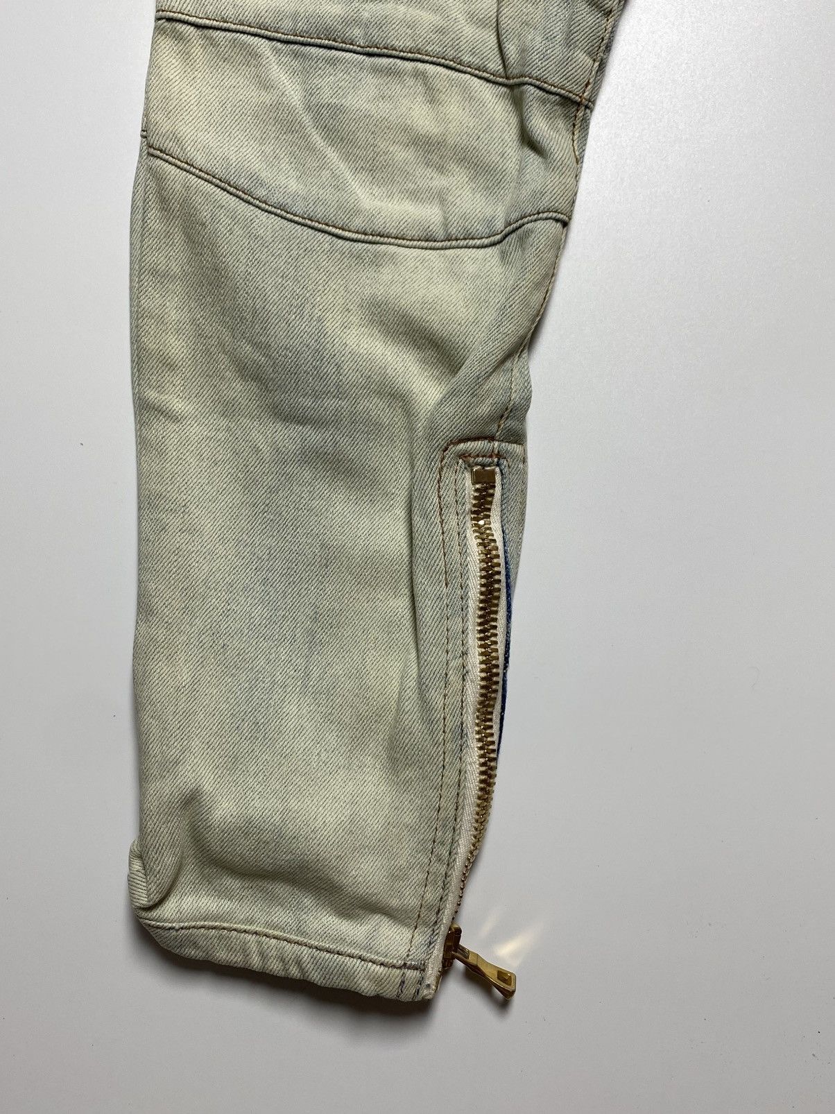 Balmain Balmain - Ankle Zip Biker Jeans Size US 30 / EU 46 - 6 Thumbnail