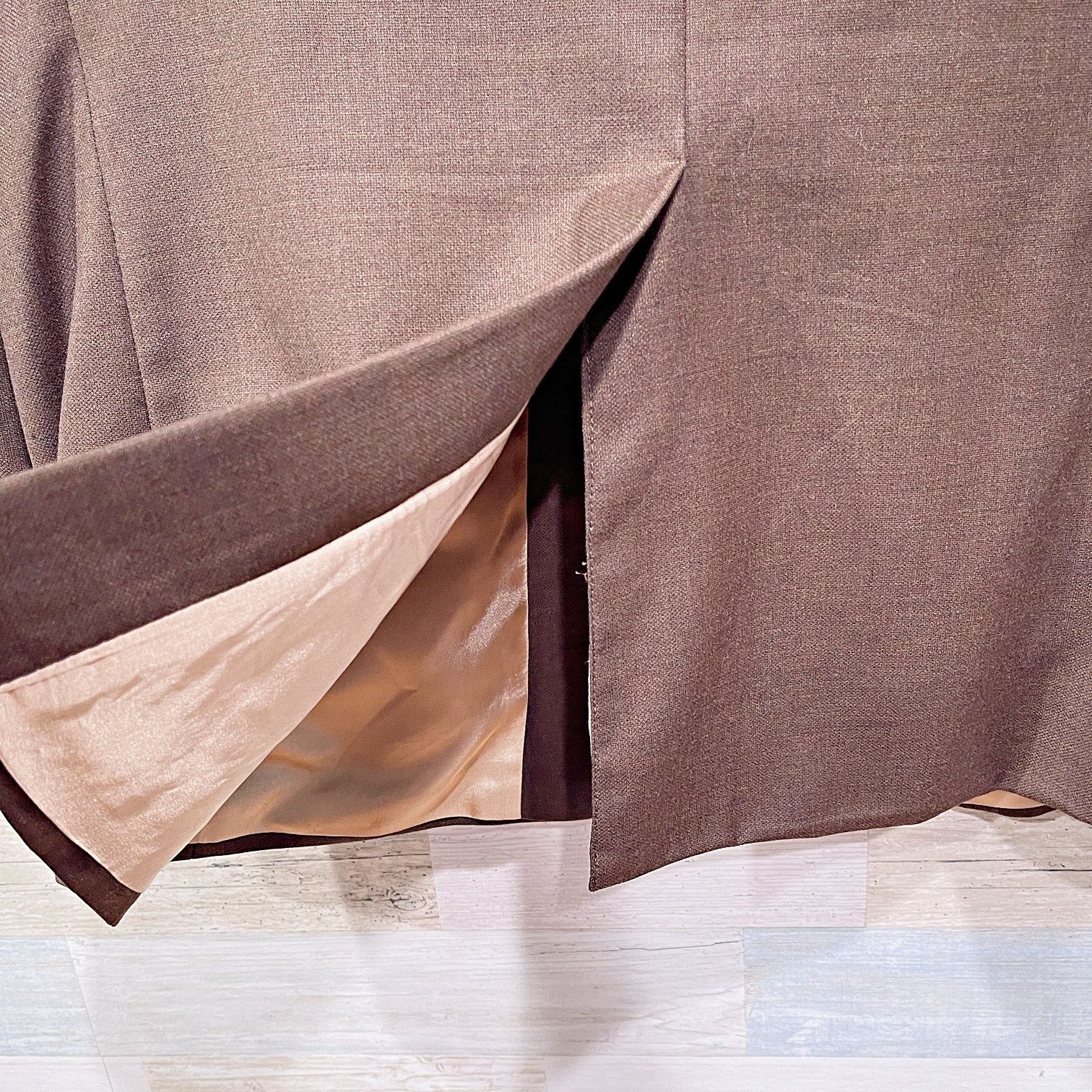 Jos. A. Bank Jos A Bank Wool 2 Piece Suit Brown Mens 43L Jacket 37L Pants Size 42L - 8 Thumbnail