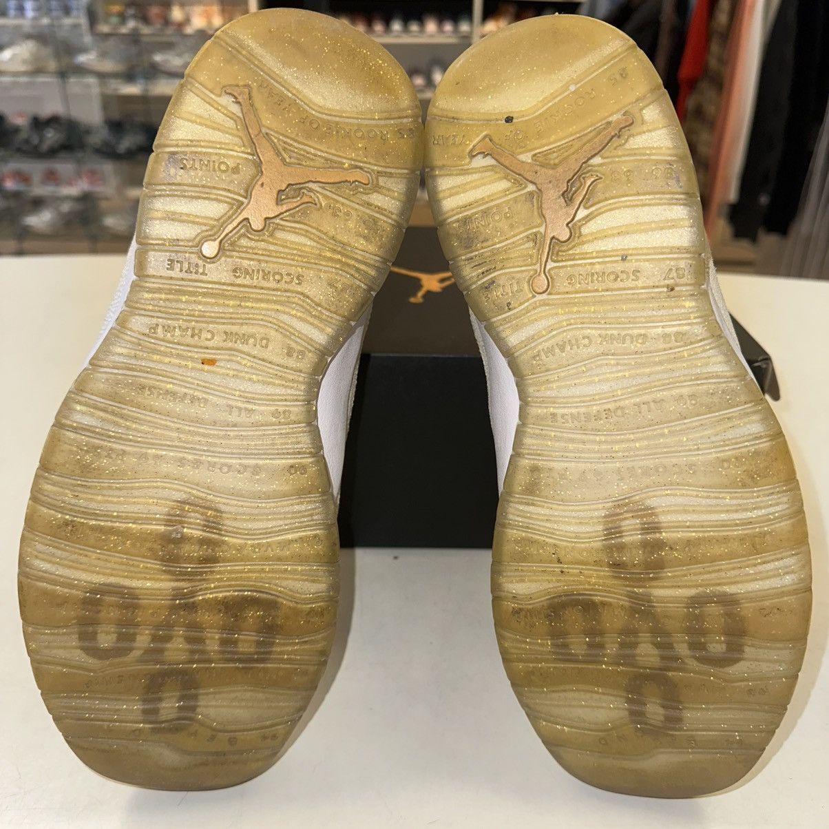Jordan Brand Size 11 - OVO x Air Jordan 10 Retro White - 819955-100 Size US 11 / EU 44 - 5 Thumbnail