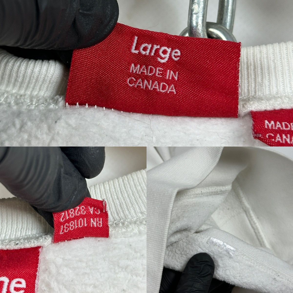 Supreme Supreme Brush Script White Crewneck Sweatshirt Size US L / EU 52-54 / 3 - 19 Thumbnail