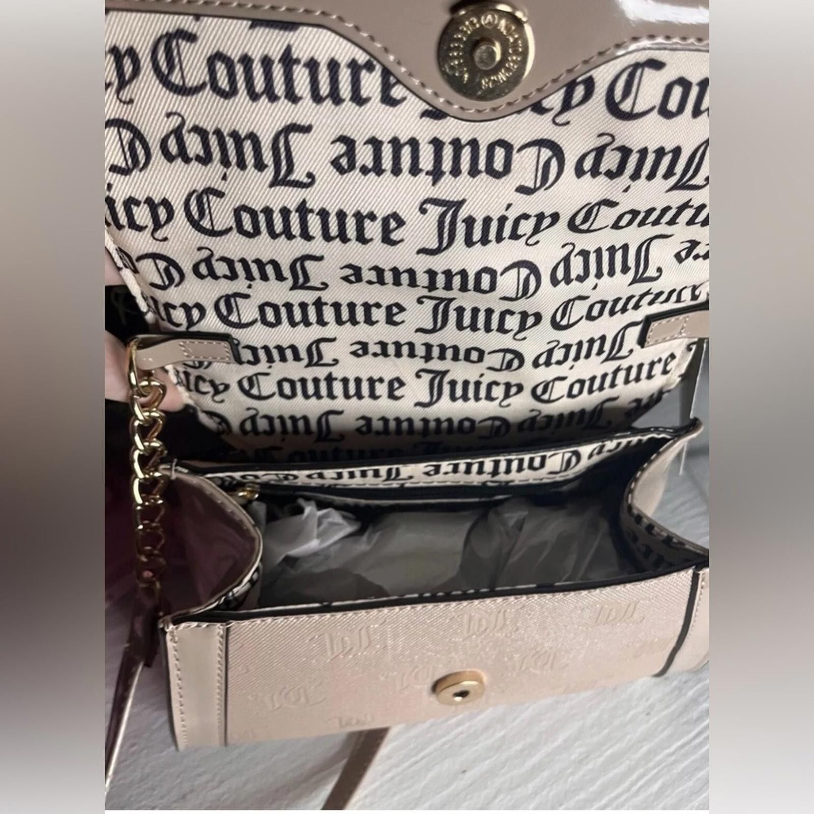 Juicy Couture Jeans Juicy Couture Cafe Crossbody Fancy Flap Crossbody Bag Size ONE SIZE - 4 Thumbnail
