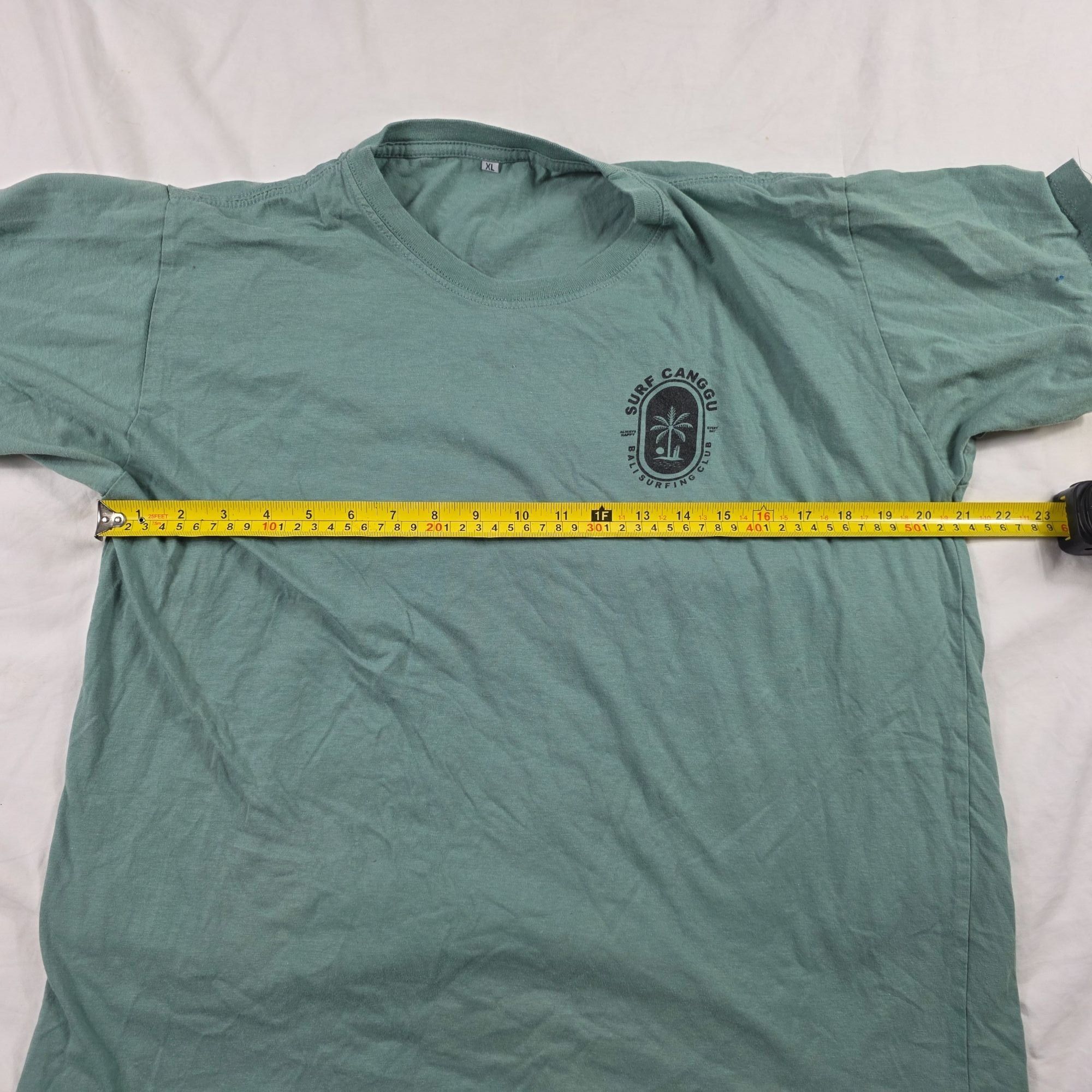 Other Surf Canggu Bali Surfing Club Mens XL Green Graphic T-Shirt Size US XL / EU 56 / 4 - 6 Thumbnail