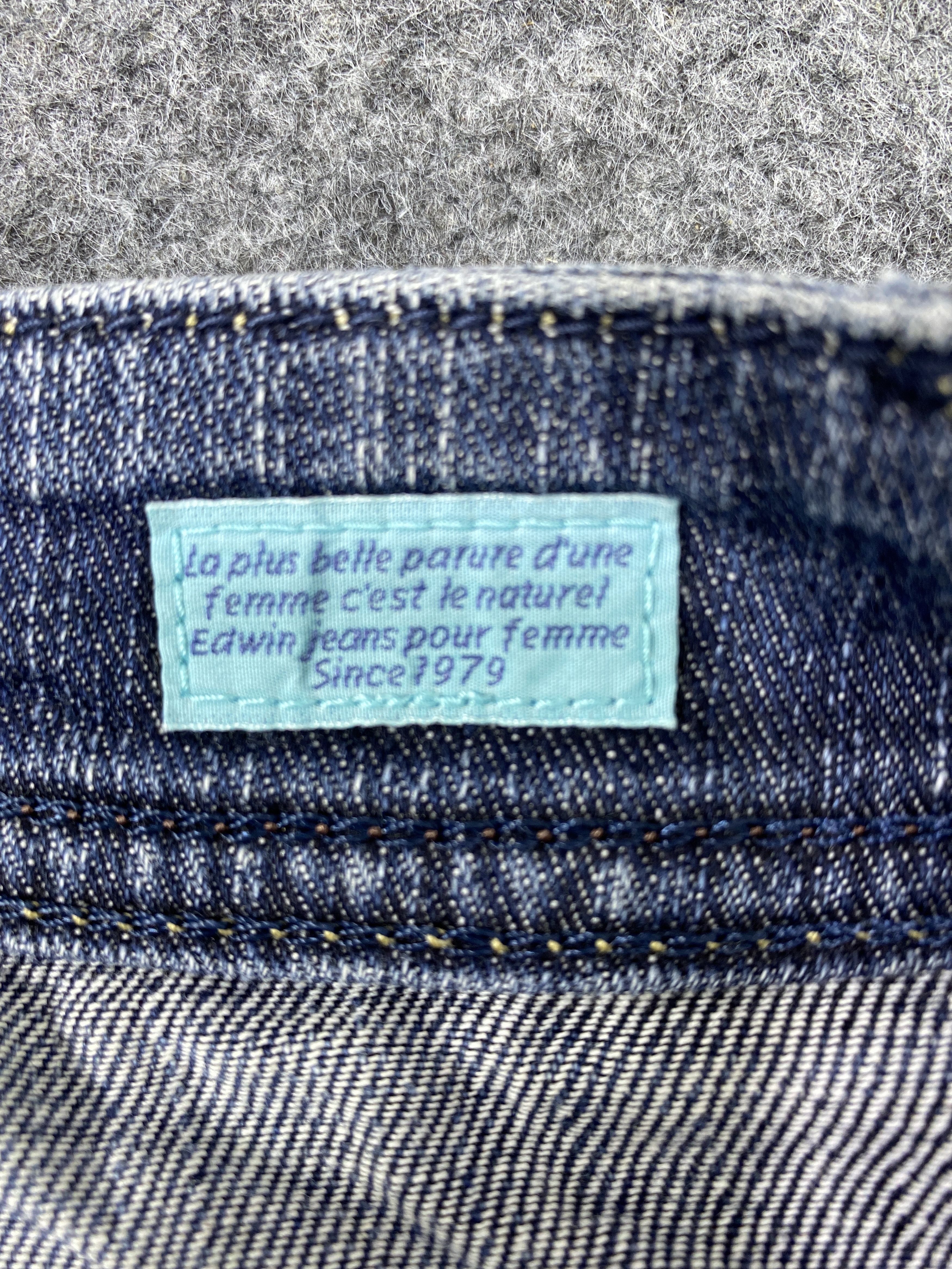 Edwin Vienus Jean by Something Edwin Flared Jeans - J1040 Size 26" / US 2 / IT 38 - 10 Thumbnail