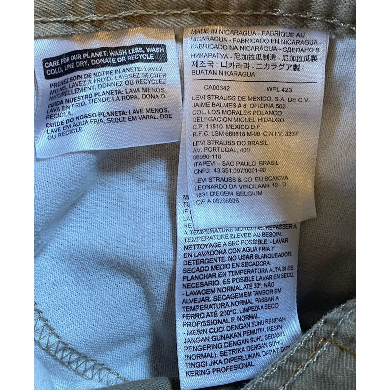 Levi's Levi’s 505 Denim Jeans Men’s 34 X 30 Beige Size US 34 / EU 50 - 10 Thumbnail