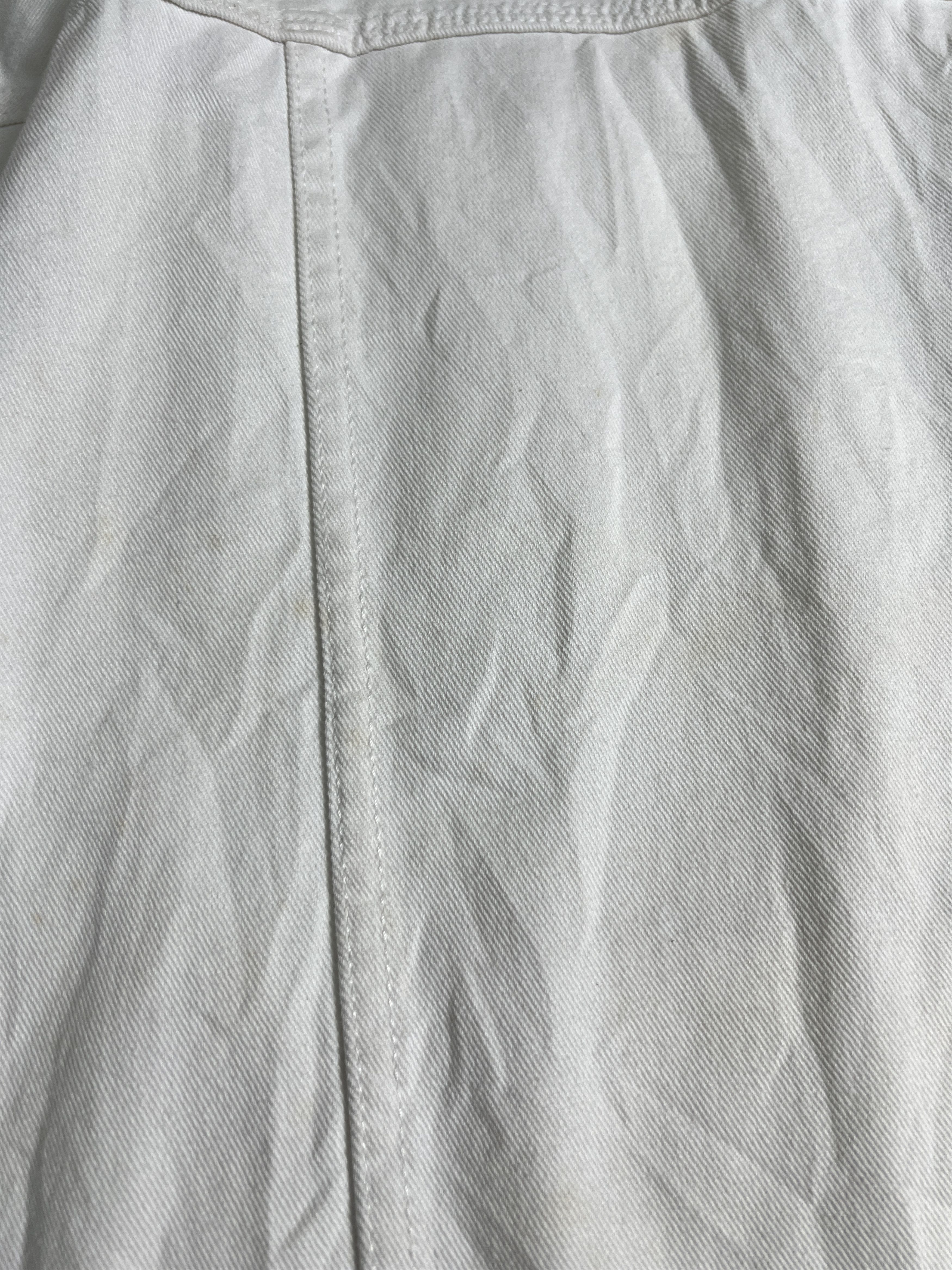 Cross Colours Vintage Cross Colours White Denim Jacket (XXL) JKA006 Size US XXL / EU 58 / 5 - 15 Thumbnail
