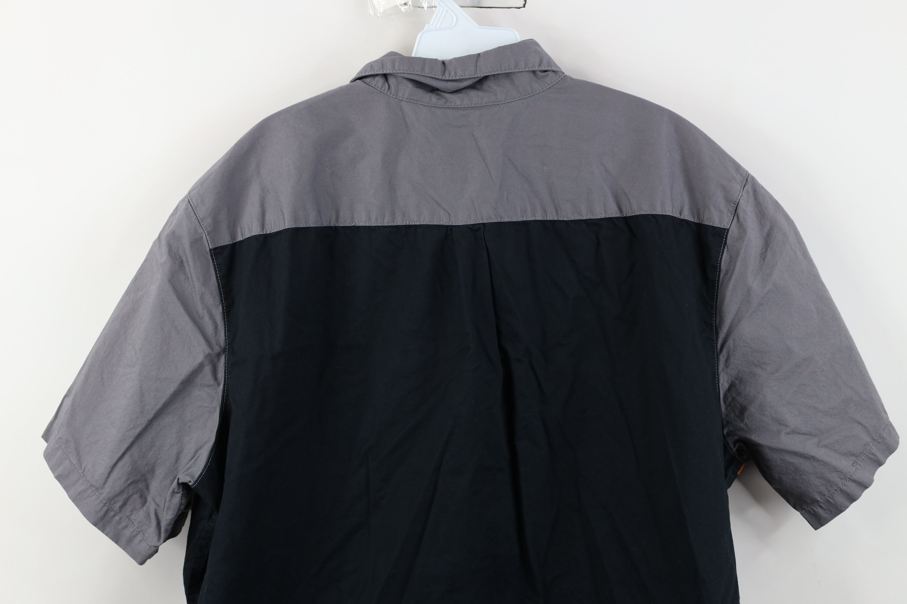 Harley Davidson Vintage Y2K Harley Davidson Mechanic Workwear Button Shirt Size US XL / EU 56 / 4 - 12 Thumbnail