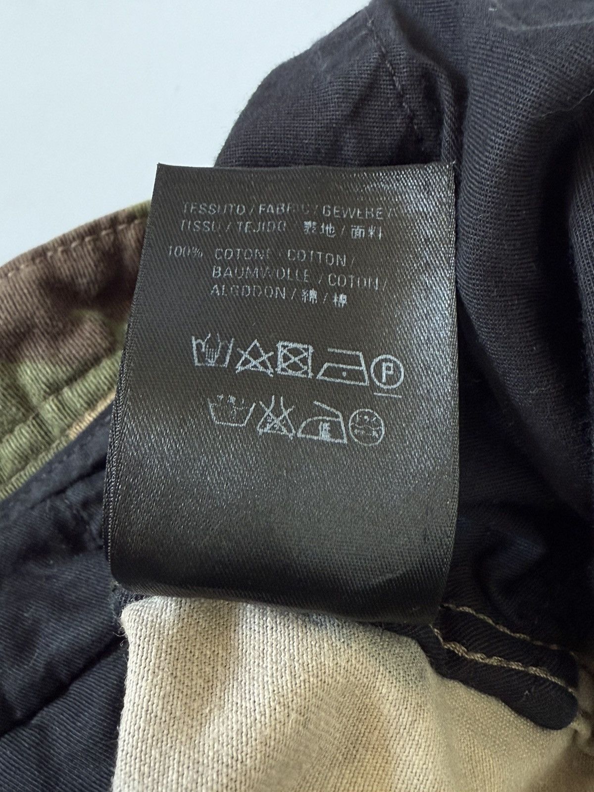Balenciaga Balenciaga Camouflage Woodland Green Cargo Pants Size US 35 - 9 Thumbnail