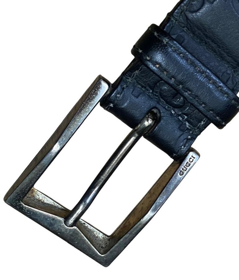 Gucci 💥Delete💥Vintage Gucci Leather Belt Size 46 - 9 Thumbnail