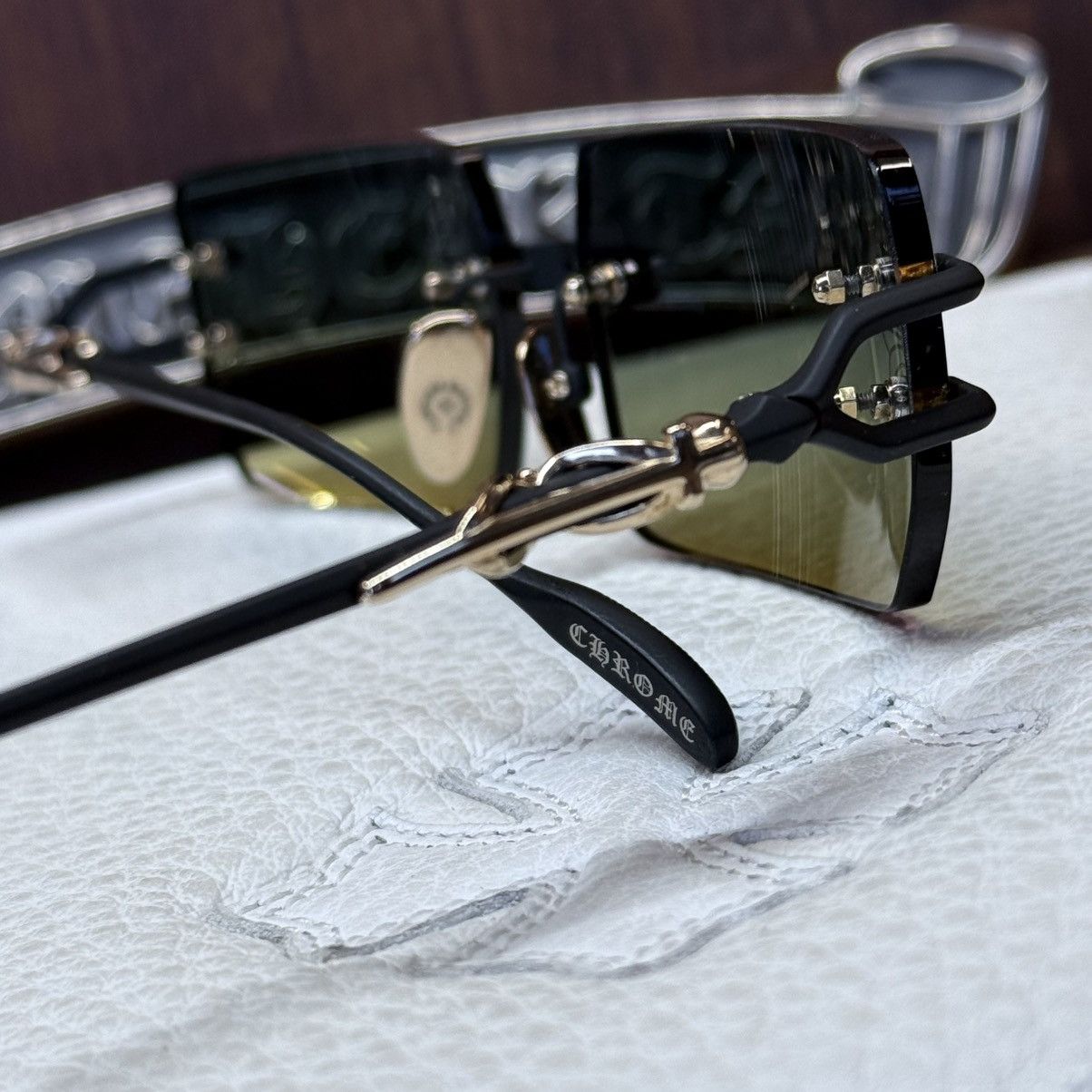 Chrome Hearts Chrome Hearts LORDIE 1/1 Sunglasses Size ONE SIZE - 9 Thumbnail