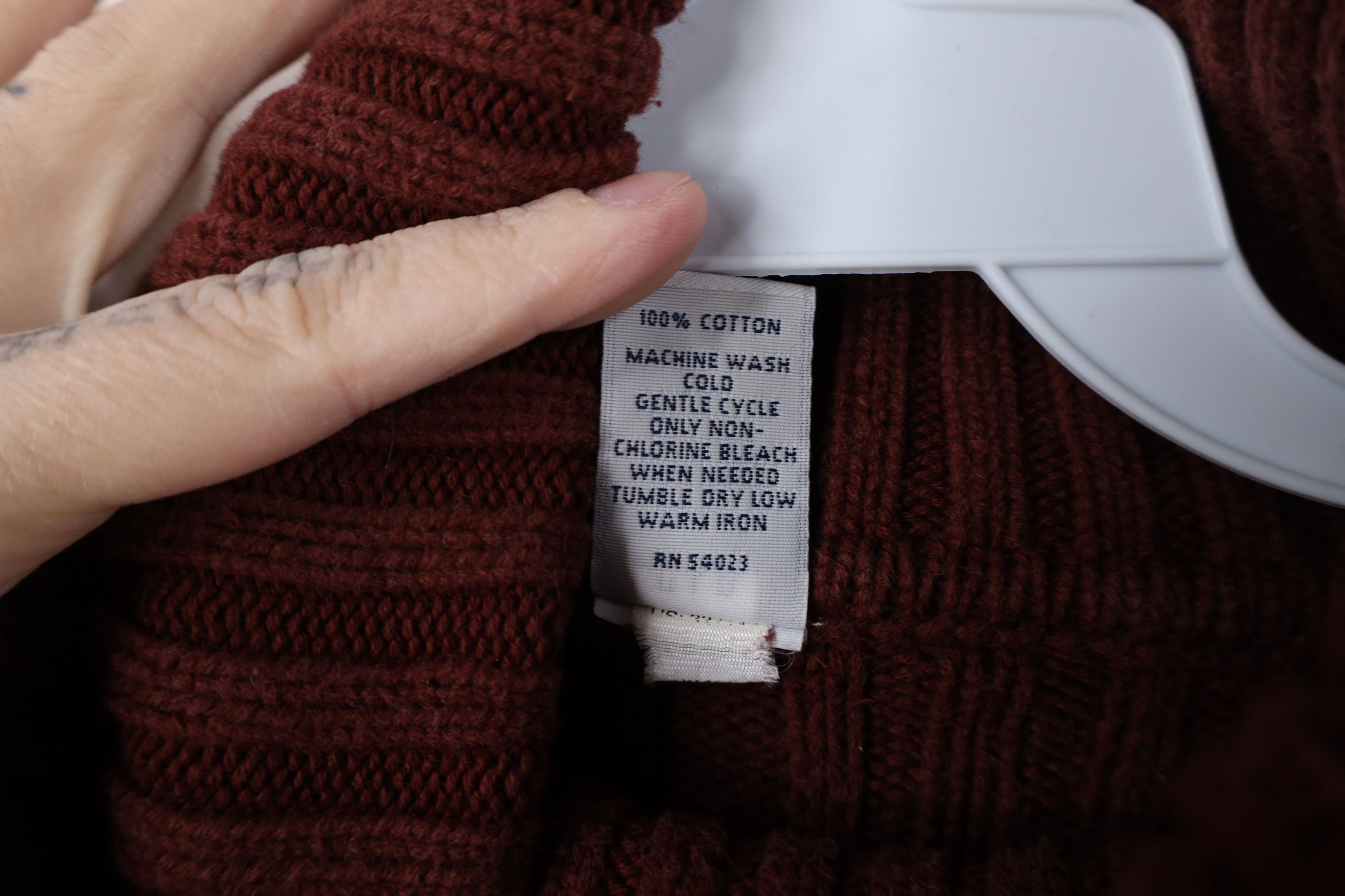 Gap × Vintage Vintage Y2K Gap Heavyweight Ribbed Knit Turtleneck Sweater Size US M / EU 48-50 / 2 - 8 Thumbnail