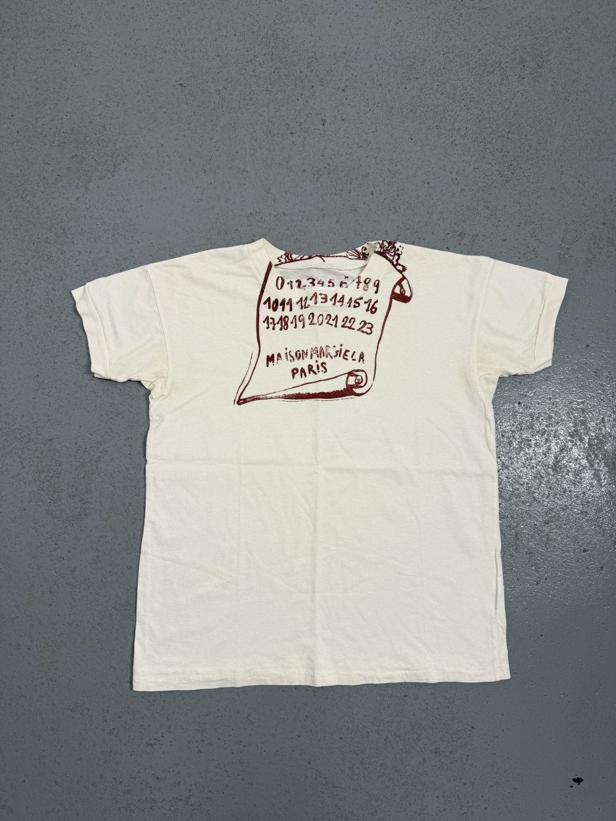 Maison Margiela Maison Margiela Letter Logo T-Shirt Size US M / EU 48-50 / 2 - 1 Thumbnail