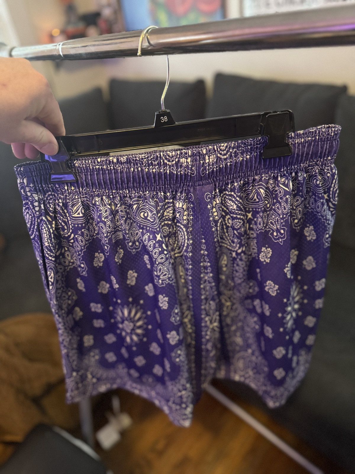 Bravest Studios BRAVEST STUDIOS PURPLE PAISLEY Size US 36 / EU 52 - 1 Thumbnail