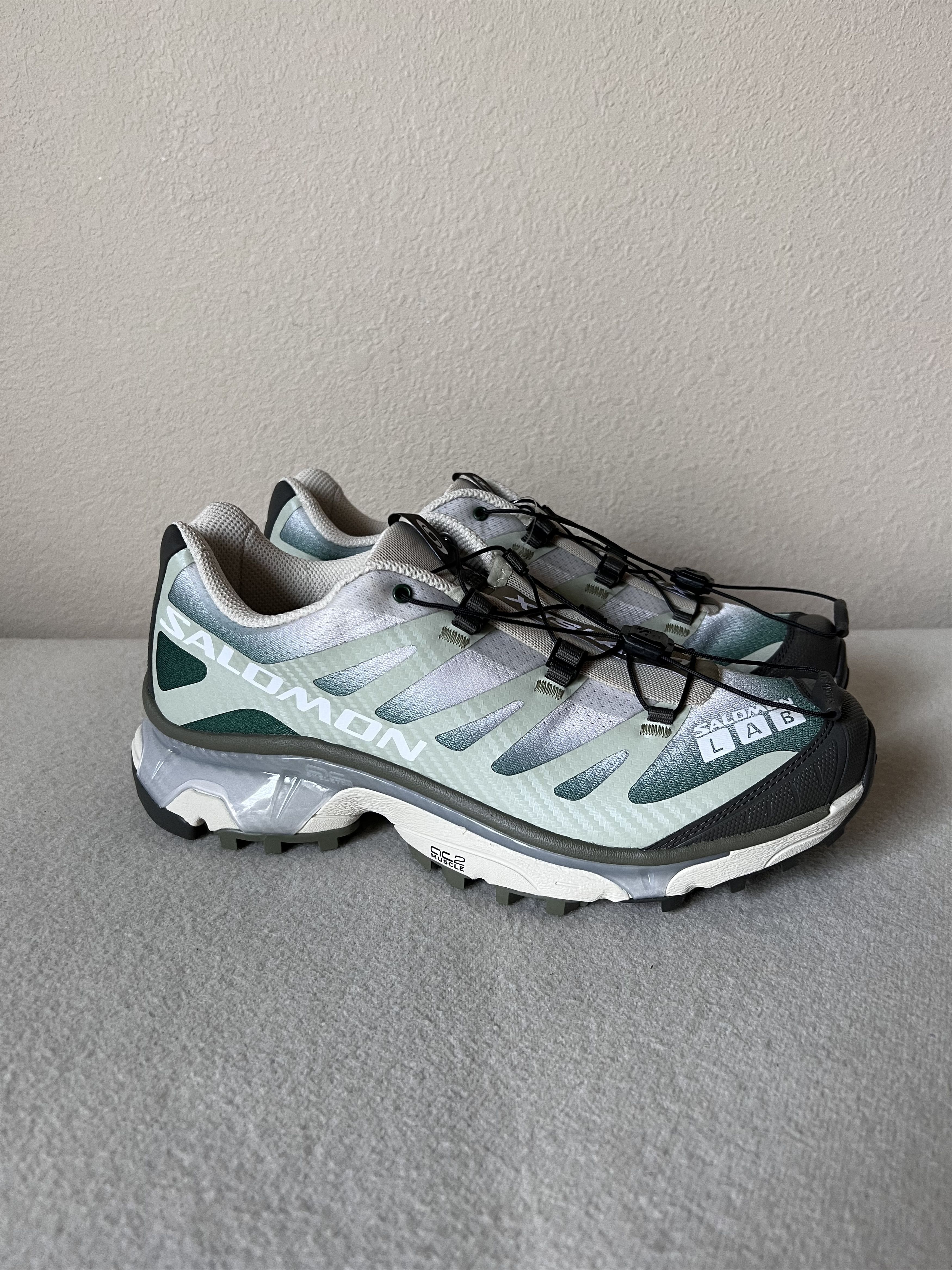Notre Salomon XT-4 OG in Almond Milk Sage