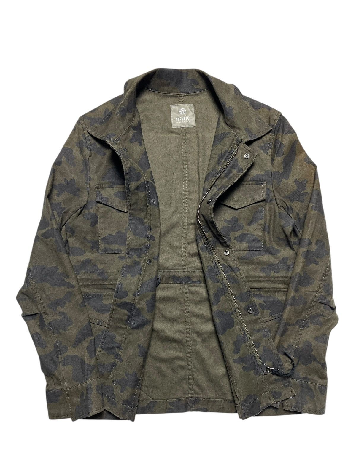 NANO universe 2000’s Nano Universe - Camo Pattern Work Jacket Size US S / EU 44-46 / 1 - 7 Thumbnail