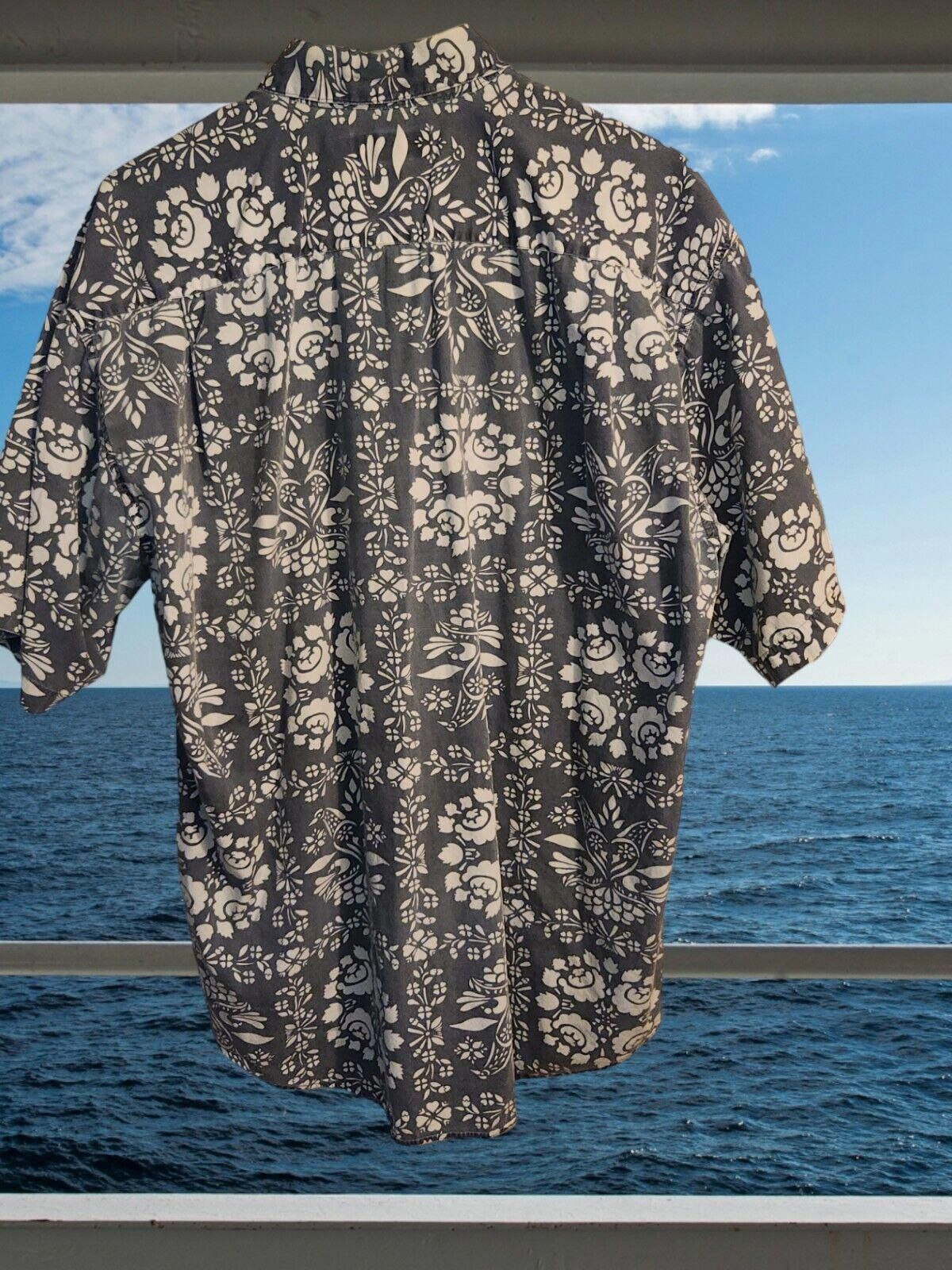 Guess Guess Shirt Mens Large Vtg Floral Hawaiian Print 90s Camp Size US L / EU 52-54 / 3 - 9 Thumbnail