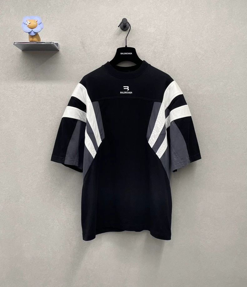 Balenciaga Spliced black short sleeves