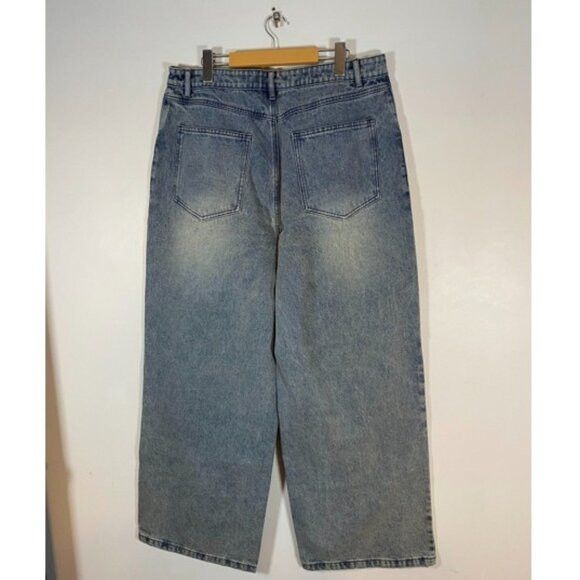 Other Uptus Studios Toronto Medium Blue Wide-Leg Jeans Size 36 Size 36" / US 14 / IT 50 - 7 Thumbnail