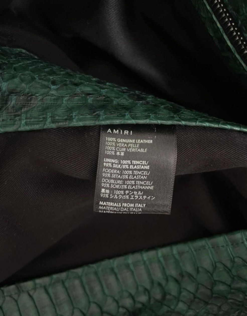 Amiri Amiri Python jacket Size US M / EU 48-50 / 2 - 5 Thumbnail