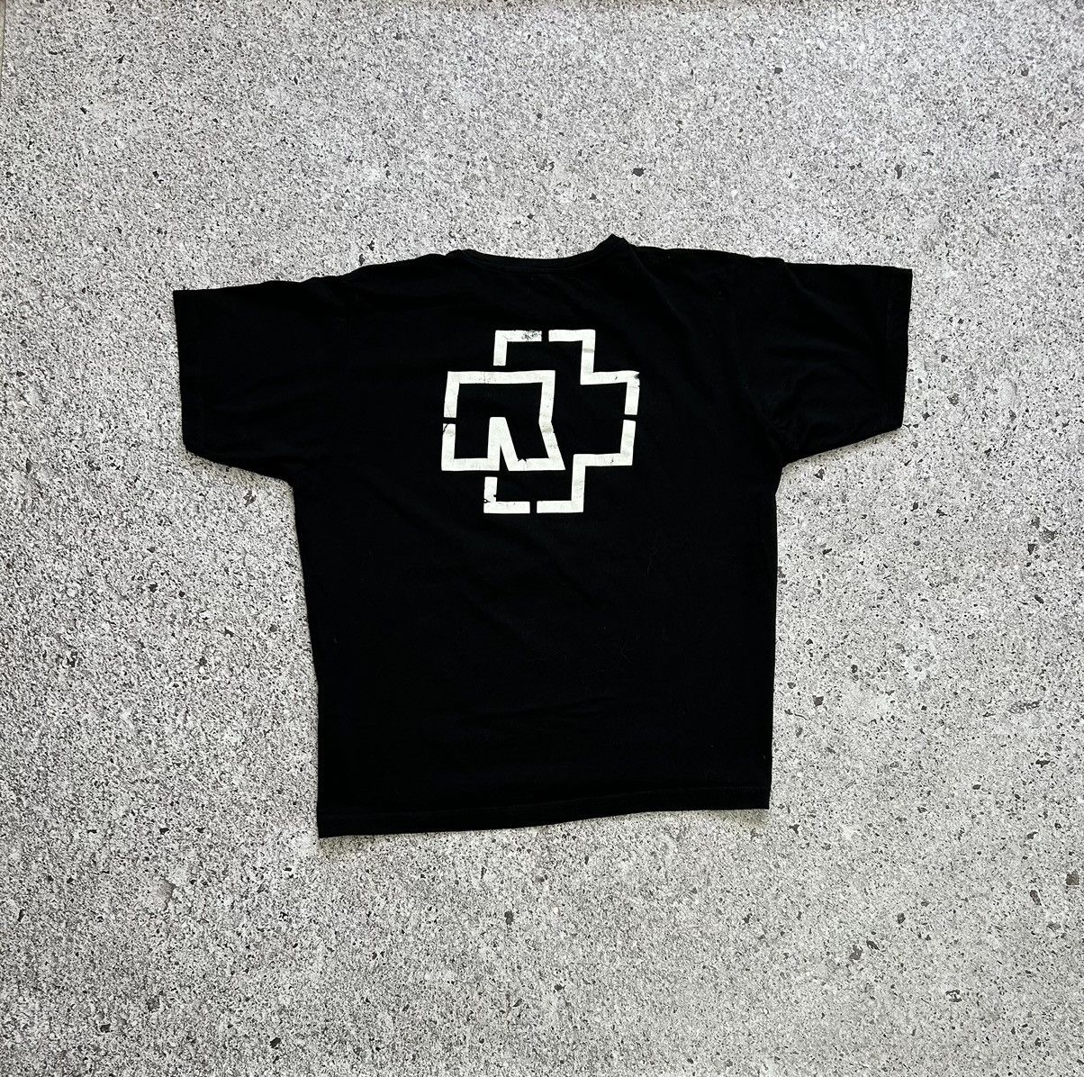 Band Tees × Vintage Vintage 2000’s Rammstein retro band rock T-Shirt Size 3XL Size US XXL / EU 58 / 5 - 4 Thumbnail