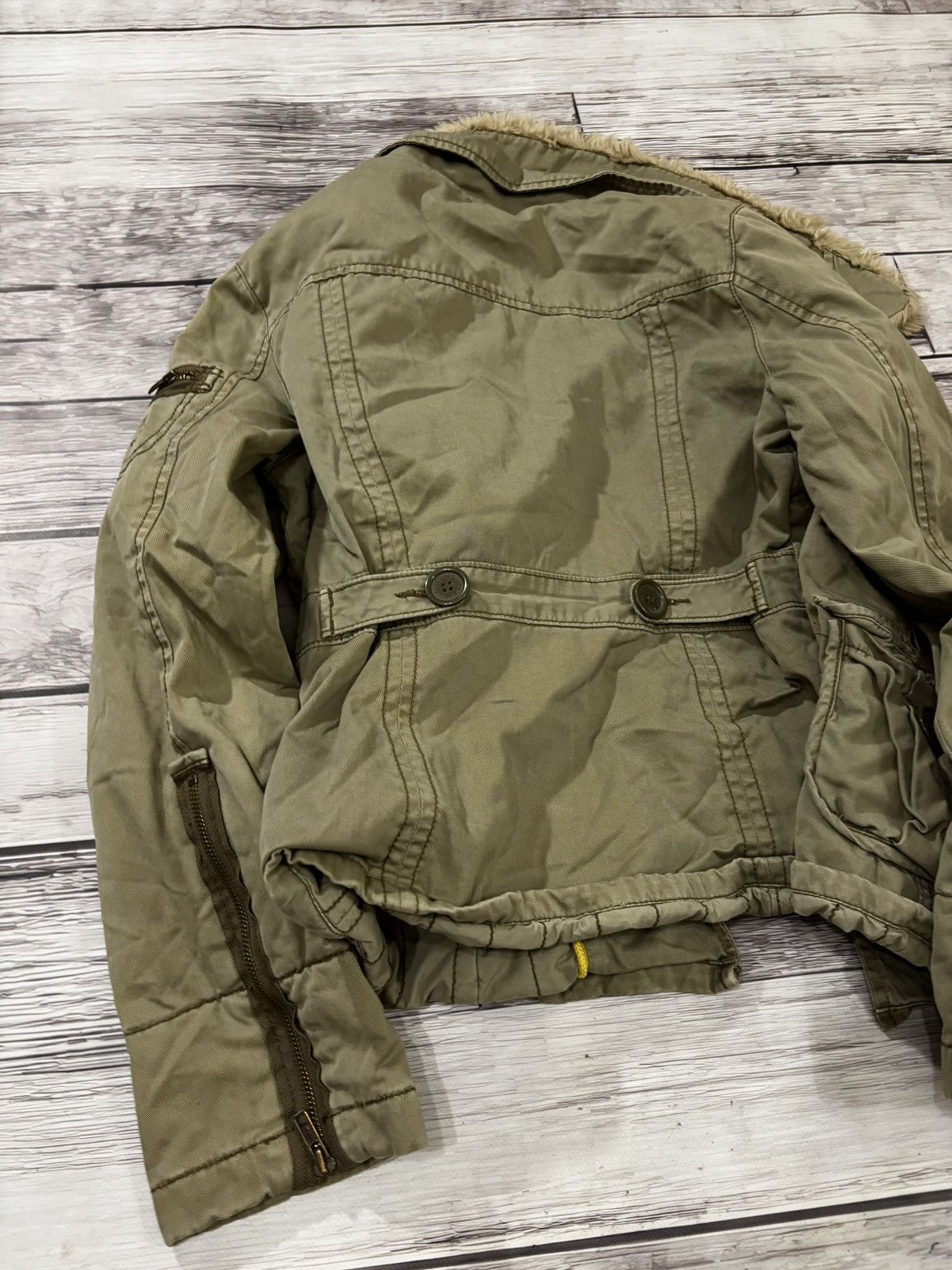 Hysteric Glamour × Japanese Brand Vintage Junya Balenciaga Style Classic Cargo Jacket 90s Size US S / EU 44-46 / 1 - 8 Thumbnail