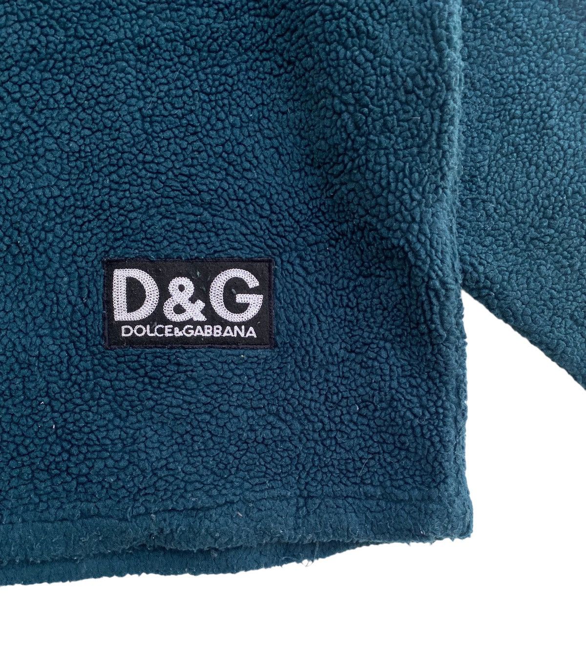 Dolce & Gabbana × Vintage Vtg 90s Dolce & Gabbana warm sherpa pullover Size US L / EU 52-54 / 3 - 3 Thumbnail