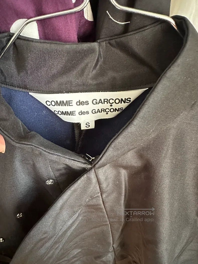 Comme des Garcons Comme Des Garcons Black Chinese Collar Shirt Size S Size S / US 4 / IT 40 - 2 Thumbnail