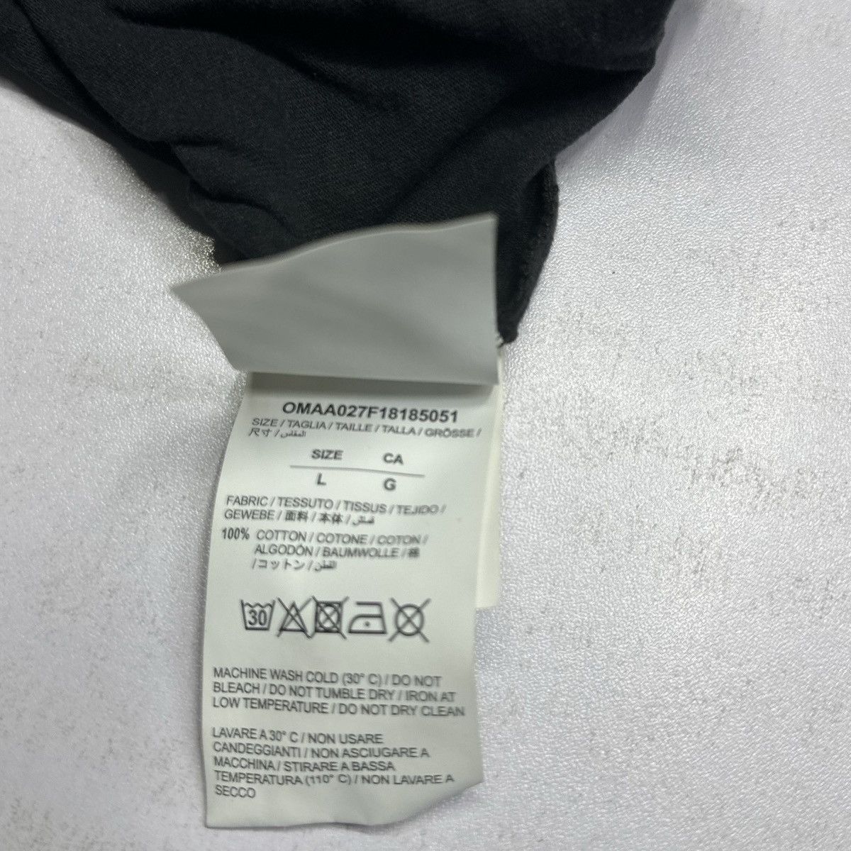 Off-White Off-White Black Kidmograph Slim T-Shirt Size US L / EU 52-54 / 3 - 5 Thumbnail