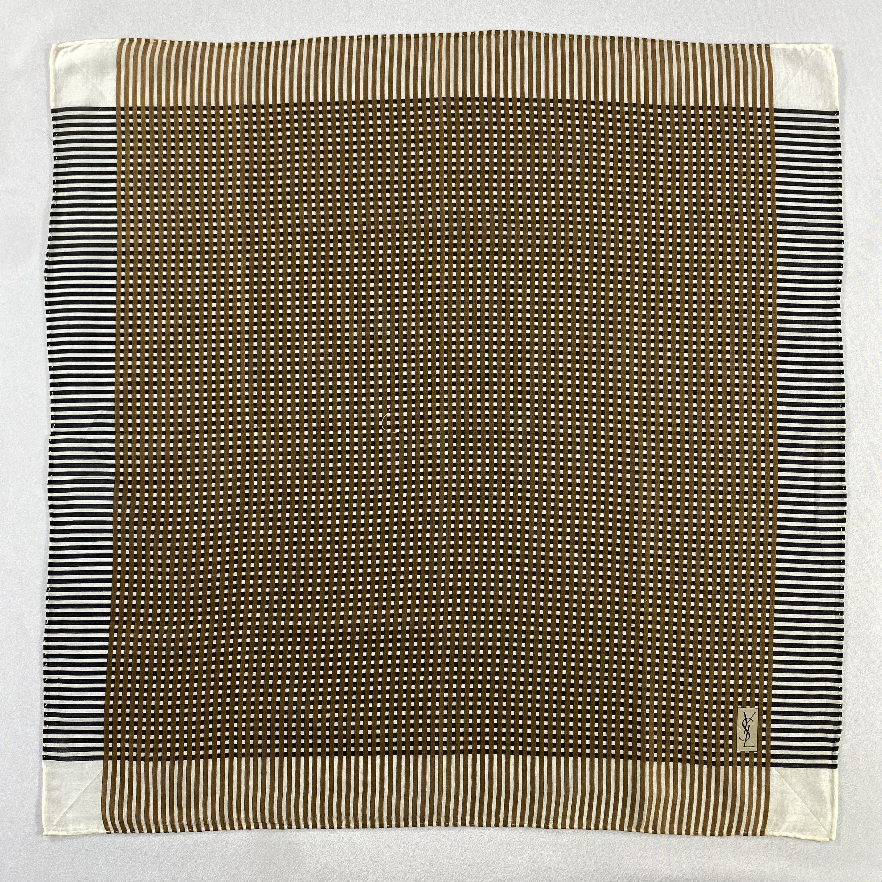 Vintage × Yves Saint Laurent Yves Saint Laurent Neckerchief / Handkerchief-P905 Size ONE SIZE - 1 Thumbnail