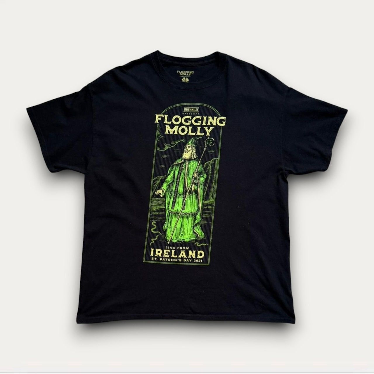 Band Tees Flogging Molly Live From Ireland T-Shirt Size US XL / EU 56 / 4 - 1 Thumbnail