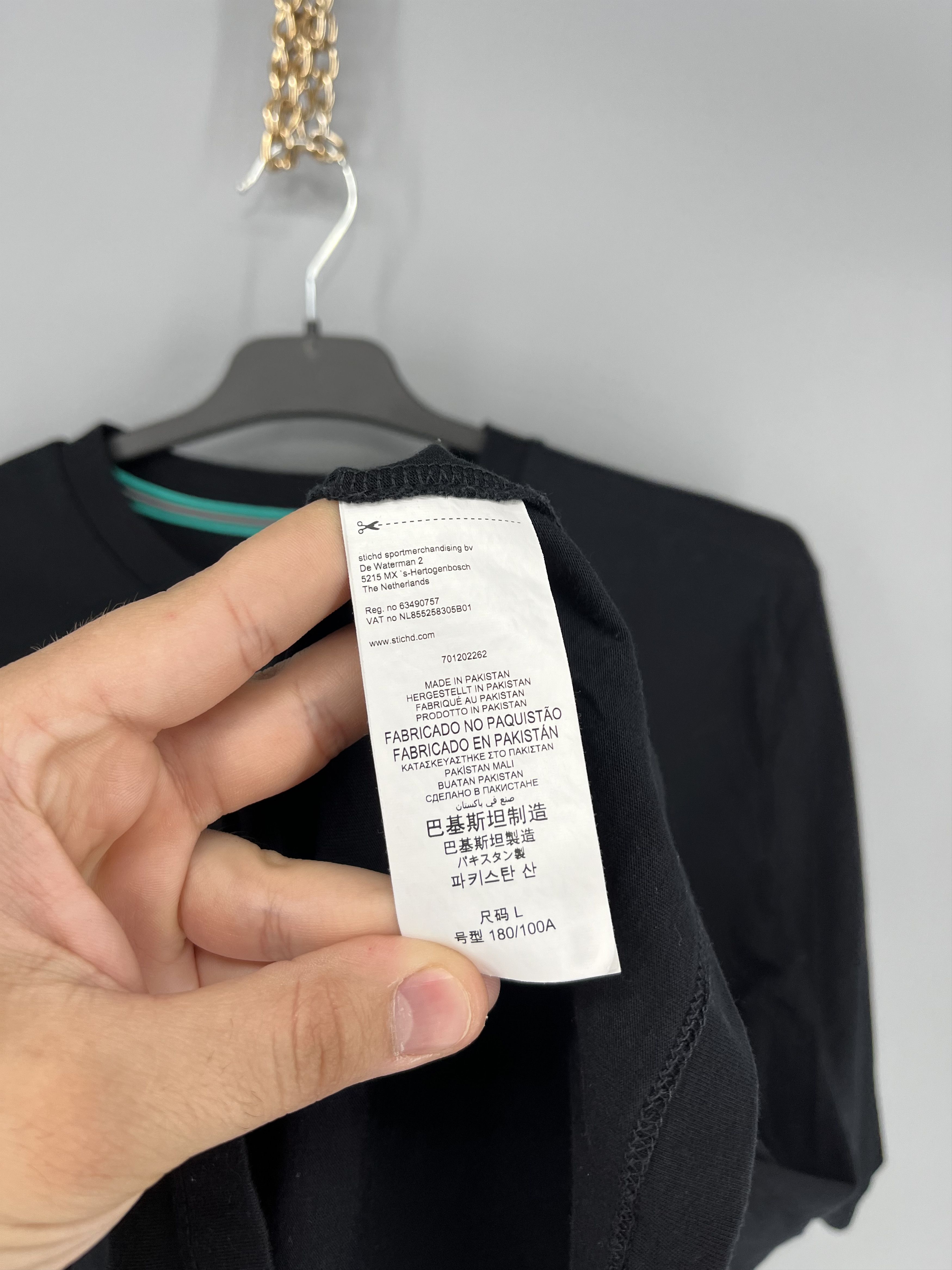 Mercedes-Benz Mercedes Benz AMG Petronas F1 Team Racing Tee Shirt Size L Size US L / EU 52-54 / 3 - 9 Thumbnail