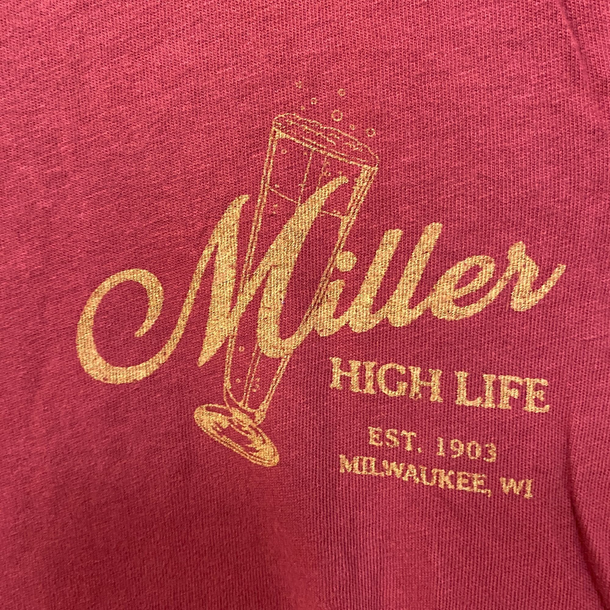 Junk Food Junk Food Clothing Miller High Life Sportsman's Club T-Shirt Size US S / EU 44-46 / 1 - 2 Thumbnail