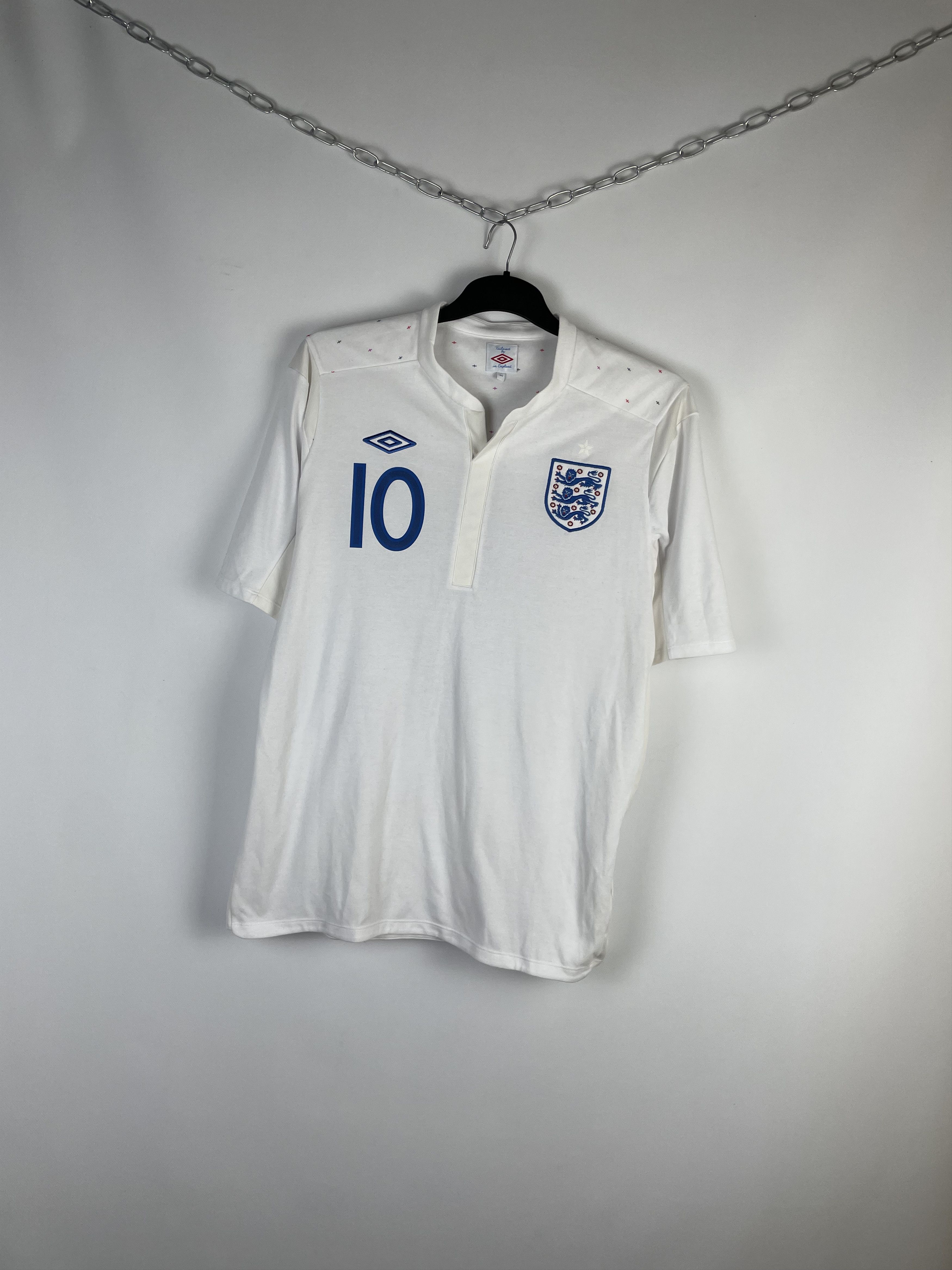 Umbro Vintage Umbro England Jersey Size US L / EU 52-54 / 3 - 2 Thumbnail