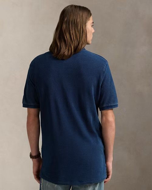 Polo Ralph Lauren Classic Fit Dark Indigo Mesh Pony Logo XL