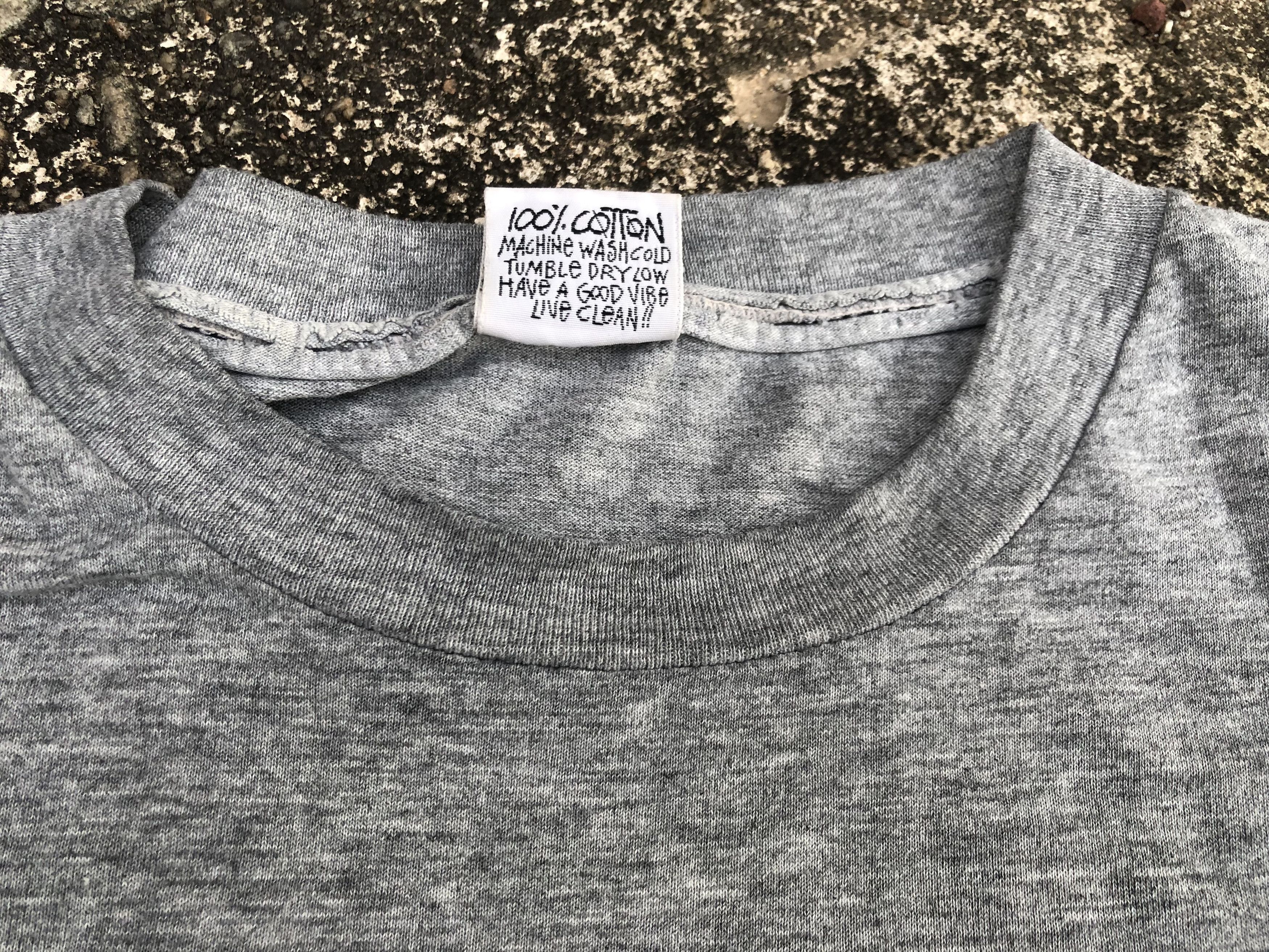 Vintage 🔥Vintage Original 90s STUSSY 'Stickman' Streetwear T-Shirt Size US L / EU 52-54 / 3 - 9 Thumbnail