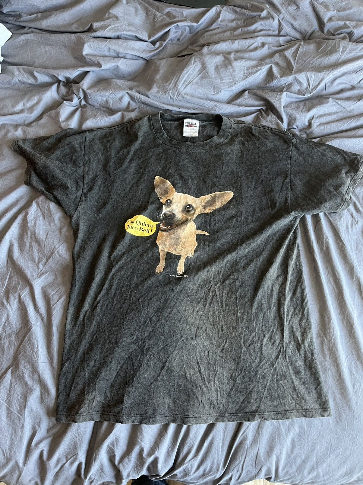 Tultex × Vintage Yo quiero Taco Bell dog vintage t shirt 1998 Tultex XL Size US XL / EU 56 / 4 - 1 Thumbnail