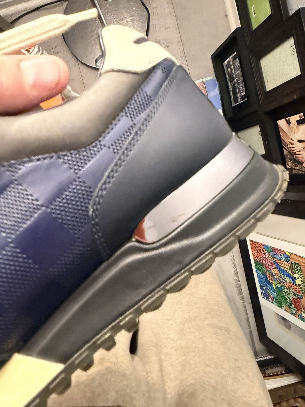 Louis Vuitton Louis Vuitton Run Away Vintage Navy Blue Size US 7.5 / EU 40-41 - 9 Thumbnail