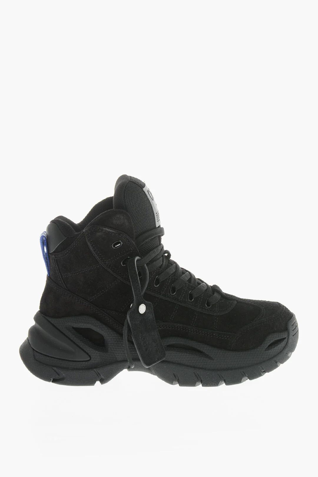 Off-White og1mm0426 Suede & Fabric Hiking Sneakers in Black Size US 11 / EU 44 - 1 Thumbnail